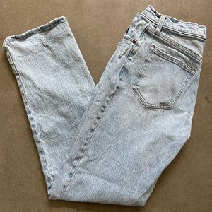 Abercrombie & Fitch 90s straight ultra high rise jeans